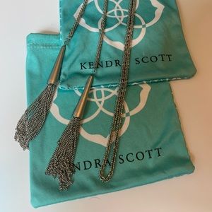 Kendra Scott - rhodium Phara necklace